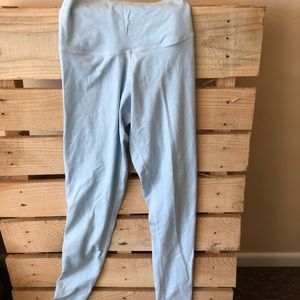 Light blue leggings